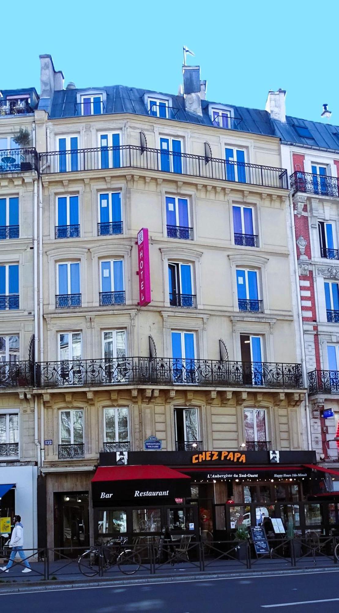 Hipotel Paris Voltaire Bastille מראה חיצוני תמונה